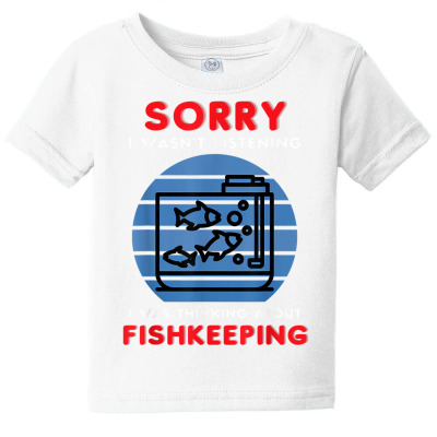 Fish Keeping Aquarium  Aquarist Fish Tank Fishkeeper Retro T Shirt Baby Tee Designed By Smykowskicalob1991