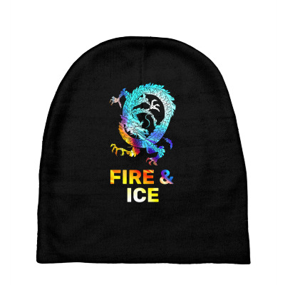 Dragon Theme Tshirt   Fire And Ice Baby Beanies Designed By Wallack3453