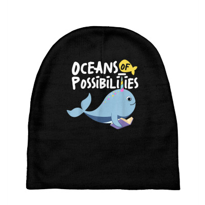 Oceans Of Possibilities Sea Animal Summer Reading 2022 T Shirt Baby Beanies Designed By Cornielin23
