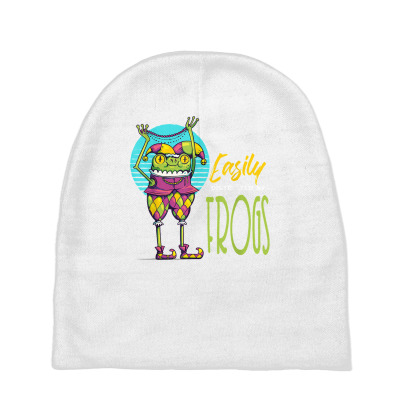 Frog Toad Frog Catcher Frog Lover Funny Fool T Shirt Baby Beanies Designed By Marsh0545