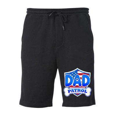Dad Patrol Dog T Shirt Fleece Short Designed By Smykowskicalob1991