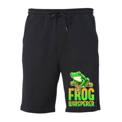 Frog Whisperer Frog Hunting Frog Catcher Toad Frog Hunter T Shirt Fleece Short Designed By Marsh0545
