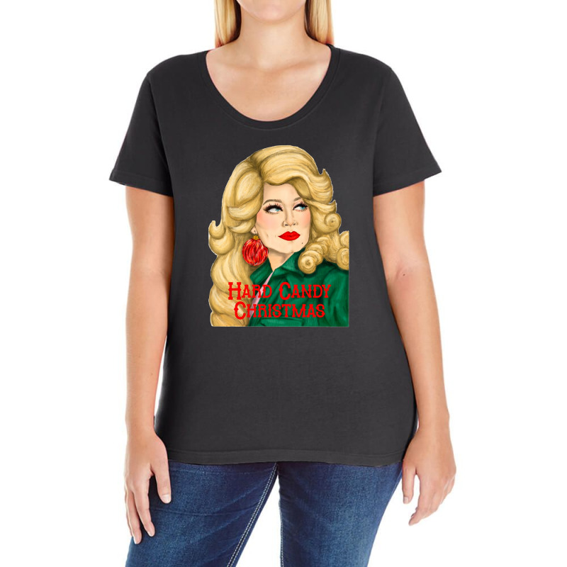 Hard Candy Christmas Ladies Curvy T-Shirt by Kamal Mardhiyah | Artistshot