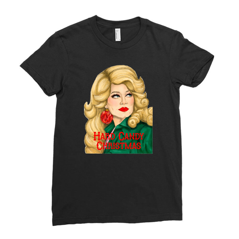 Hard Candy Christmas Ladies Fitted T-Shirt by Kamal Mardhiyah | Artistshot