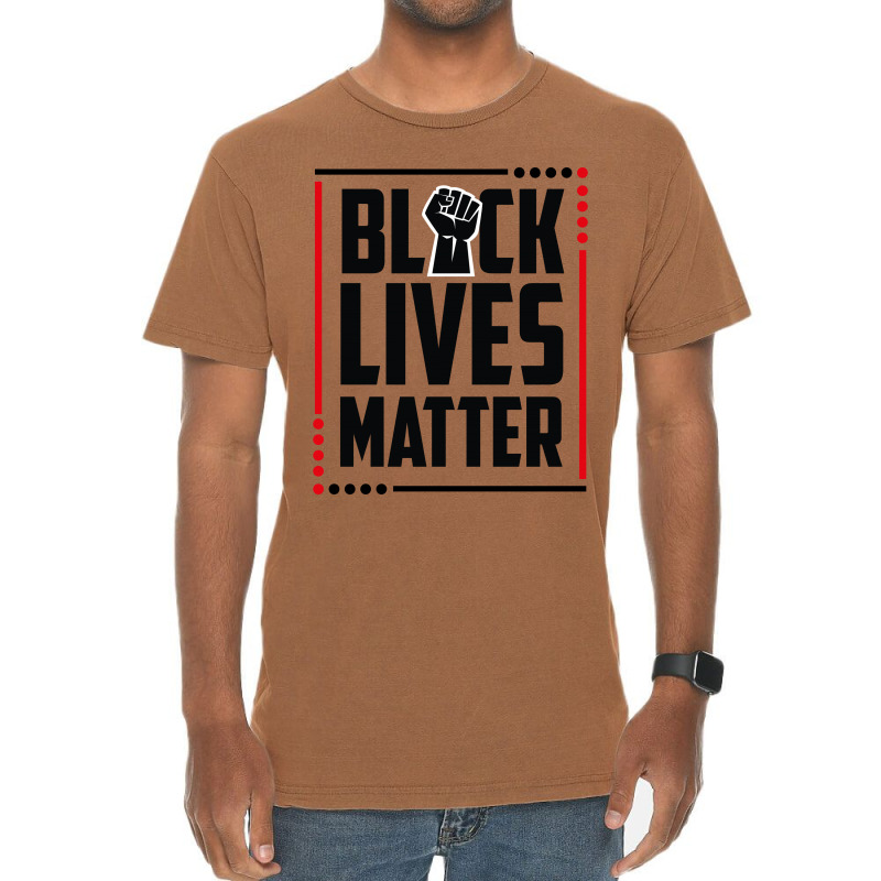 Black Lives Matter Vintage T-Shirt by rardesign | Artistshot