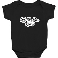 Peacemaker Funny Quotes Keeping The Peace 101283238 Baby Bodysuit | Artistshot