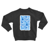 Piece Of Cake In Colored Pencil Chocolate And Raspberry Jam On Texture Toddler Sweatshirt | Artistshot