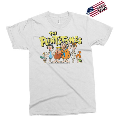 The Flintstones Meet The Family Group Line Up T Shirt Exclusive T-shirt Designed By Butledona