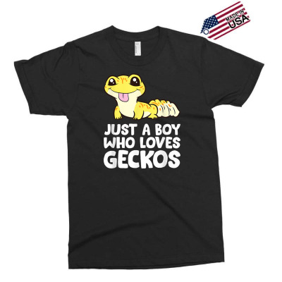 Just A Boy Who Loves Geckos T Shirt Exclusive T-shirt Designed By Yurikelo