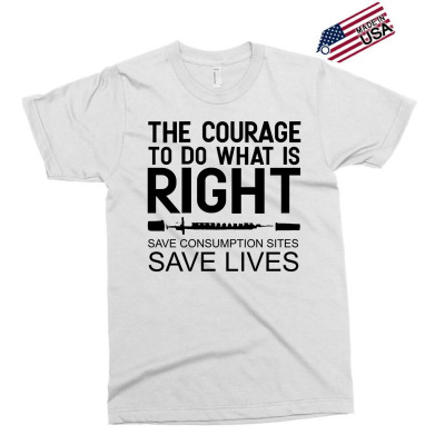 The Courage To Do What Is Right [tw] Exclusive T-shirt Designed By Fredicandr