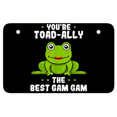 Toad Ally The Best Gam Gam Frog Lover Toad Grandmother T Shirt Atv License Plate Designed By Durwa552