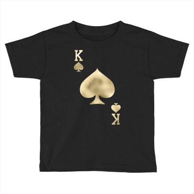 King Of Spades Card Halloween Costume T Shirt Premium Toddler T-shirt Designed By Corn233