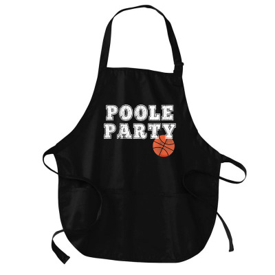 Poole Party Basketball T Shirt Medium-length Apron Designed By Townscisn