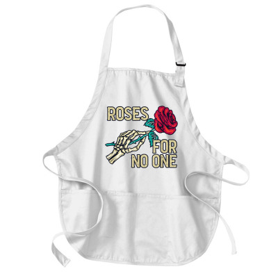 Roses For No One Rose Flower Florist T Shirt Medium-length Apron Designed By Nataldomi