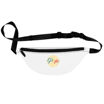 Mens Dad Grandpa Fathers Day   Pops T Shirt Fanny Pack Designed By Marsh0545