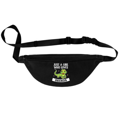 Just A Girl Who Loves Geckos Cute Lizard Gecko Costume T Shirt Fanny Pack Designed By Yurikelo
