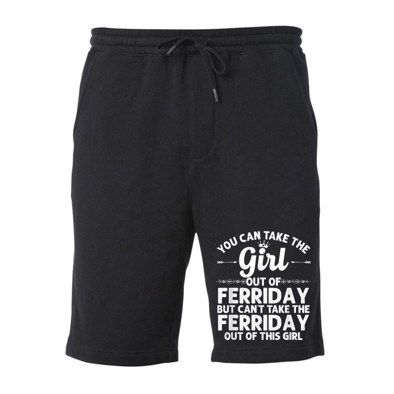 Girl Out Of Ferriday La Louisiana Gift Funny Home Roots Usa T Shirt Fleece Short | Artistshot