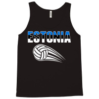 Estonia Volleyball Fans Jersey   Estonian Flag Sport Lovers T Shirt Tank Top | Artistshot