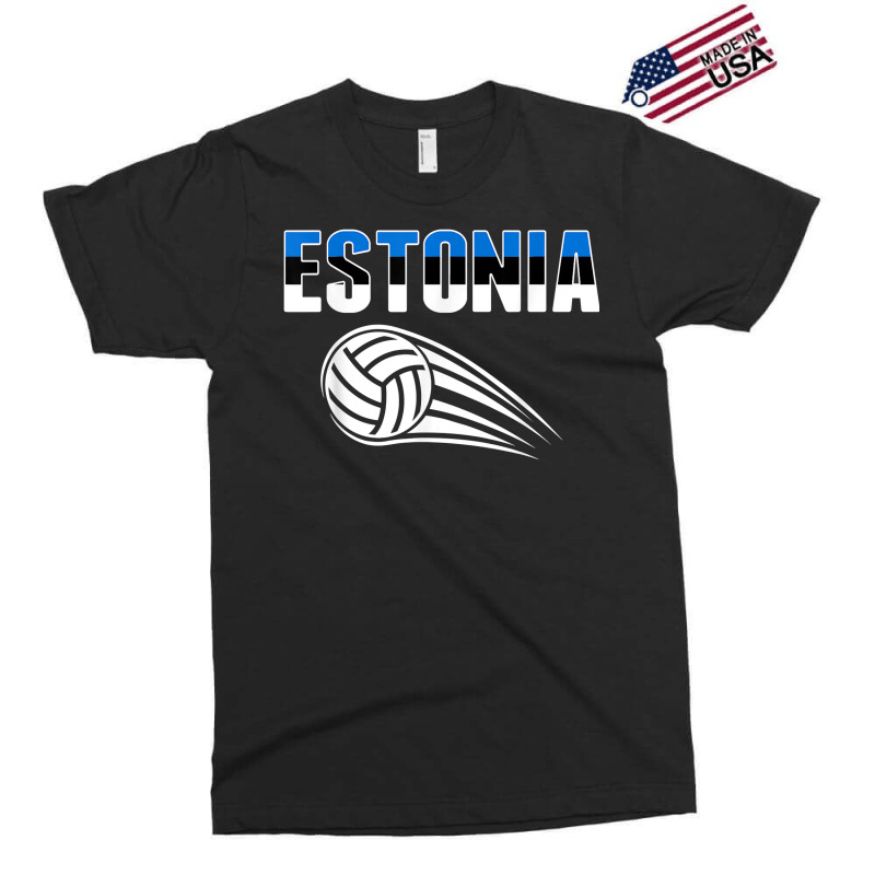 Estonia Volleyball Lovers Jersey   Estonian Flag Sport Fans T Shirt Exclusive T-shirt | Artistshot