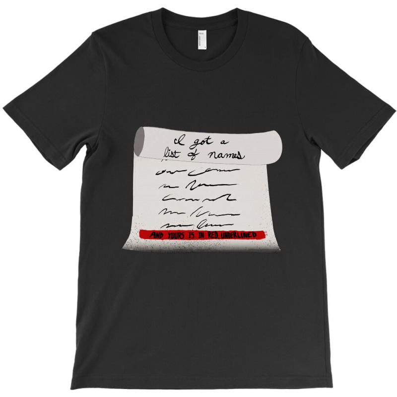 Red Underline (a290) T-shirt | Artistshot