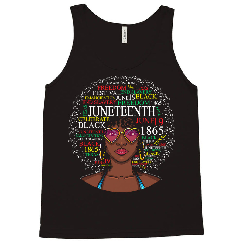 Juneteenth T  Shirt Juneteenth June 19 1865 Black History Month T  Shi Tank Top | Artistshot