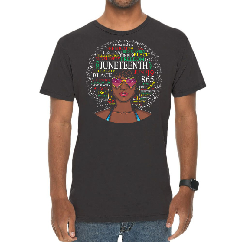 Juneteenth T  Shirt Juneteenth June 19 1865 Black History Month T  Shi Vintage T-shirt | Artistshot