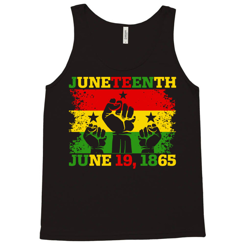 Juneteenth T  Shirt Juneteenth June 19th, 1865 Black American Freedom Tank Top | Artistshot