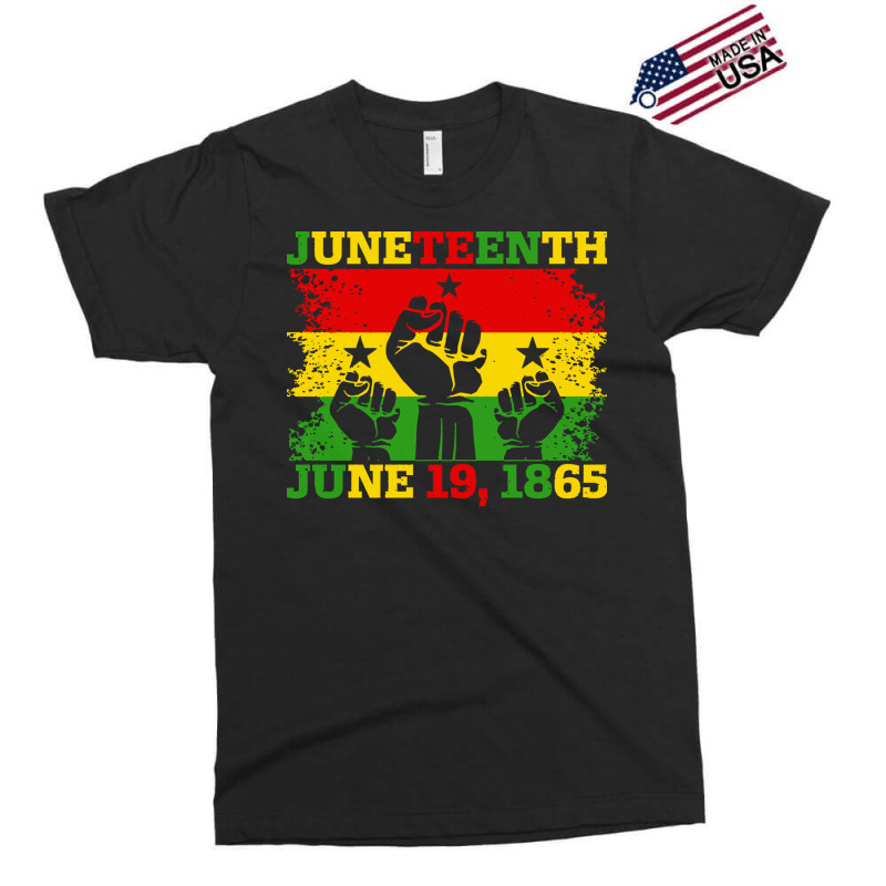 Juneteenth T  Shirt Juneteenth June 19th, 1865 Black American Freedom Exclusive T-shirt | Artistshot