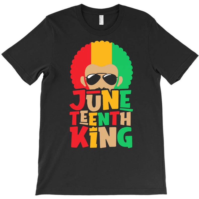 Juneteenth T  Shirt Juneteenth King   19th Of June 1865 Black History T-shirt | Artistshot