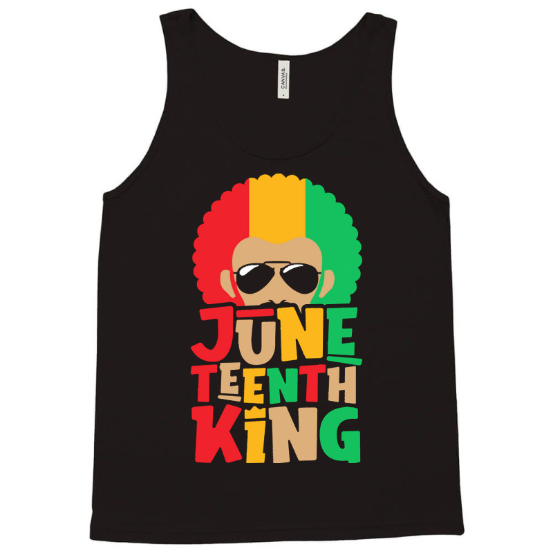 Juneteenth T  Shirt Juneteenth King   19th Of June 1865 Black History Tank Top | Artistshot