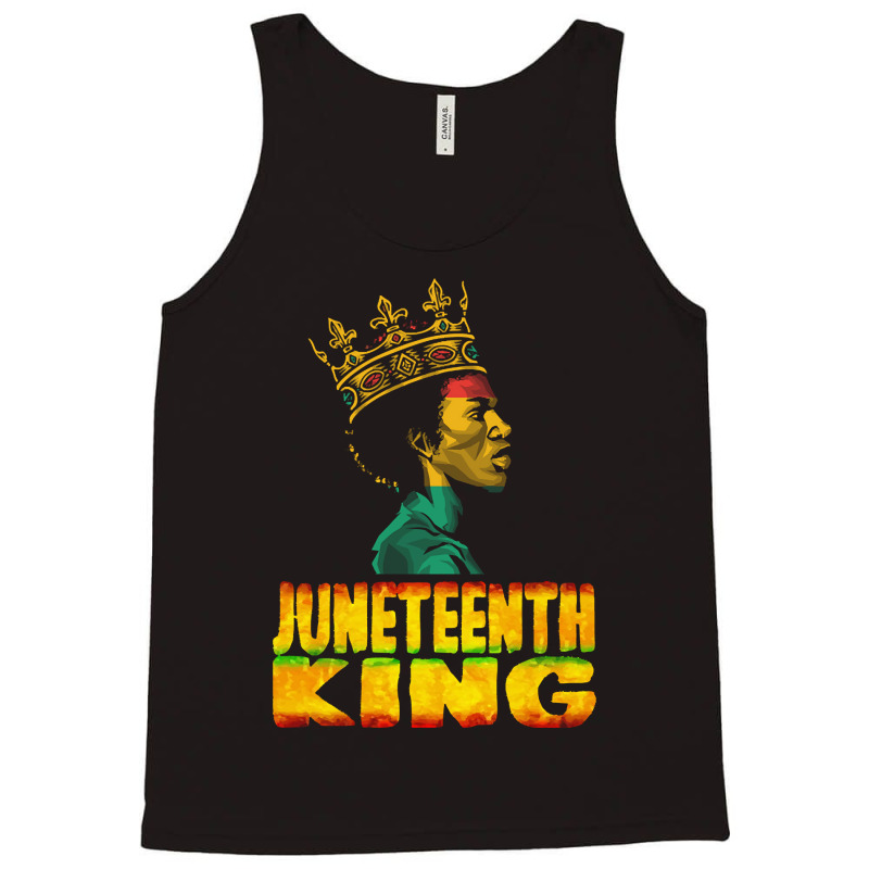 Juneteenth T  Shirt Juneteenth King   June 19 Black History Month June Tank Top | Artistshot