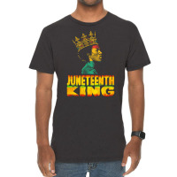 Juneteenth T  Shirt Juneteenth King   June 19 Black History Month June Vintage T-shirt | Artistshot