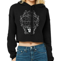 Raider Nation Cropped Hoodie | Artistshot