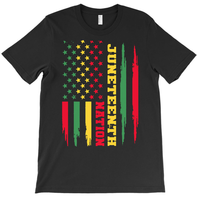 Juneteenth T  Shirt Juneteenth Nation   American Black History 1865 Ju T-shirt | Artistshot