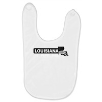 Pipeliner T Shirt (louisiana) Baby Bibs | Artistshot