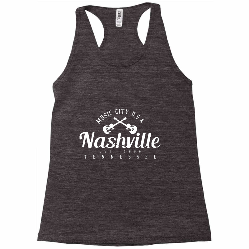 Nashville Tennessee Racerback Tank by barbarkah | Artistshot