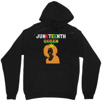 Juneteenth T  Shirt Juneteenth Queen Afro Melanin Black Girl T  Shirt Unisex Hoodie | Artistshot