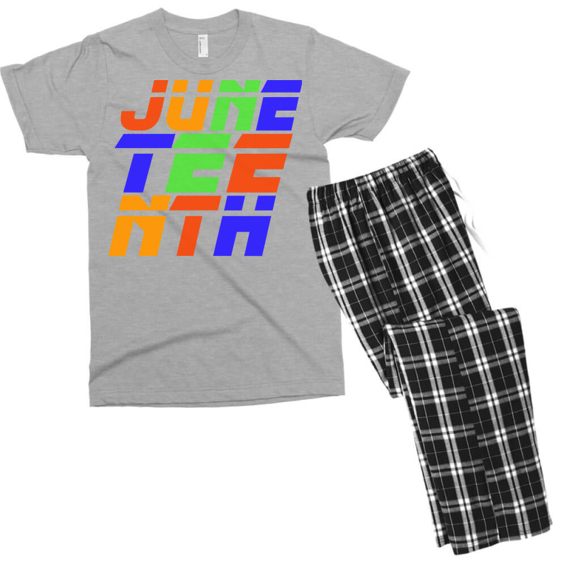 Juneteenth T  Shirt Juneteenth Racer Athletic T  Shirt Men's T-shirt Pajama Set | Artistshot