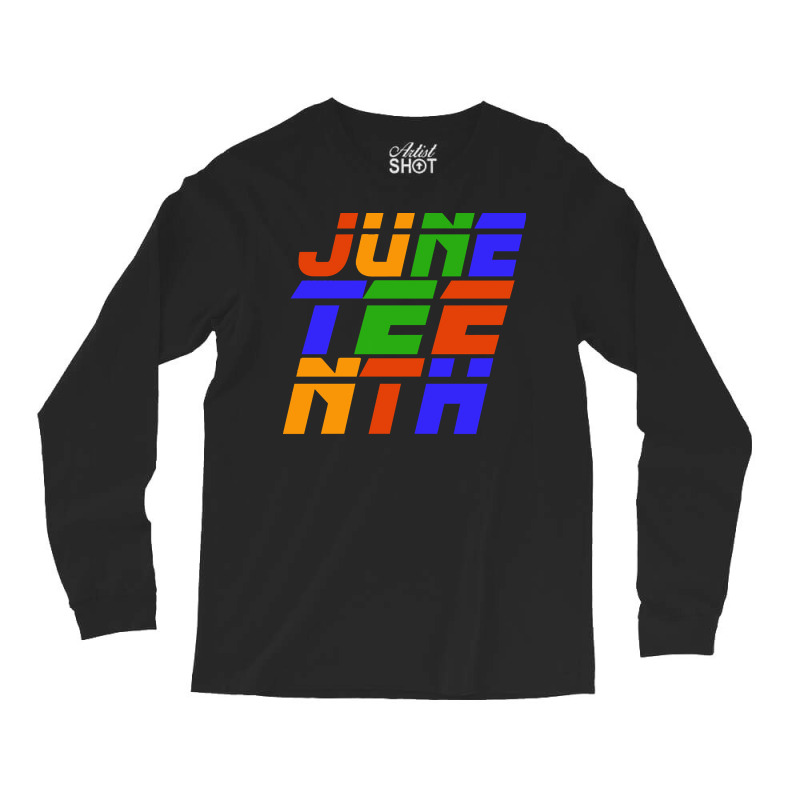 Juneteenth T  Shirt Juneteenth Racer Athletic T  Shirt Long Sleeve Shirts | Artistshot