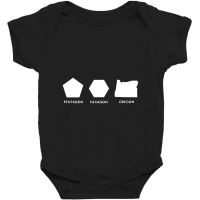 Pentagon Hexagon Oregon Baby Bodysuit | Artistshot