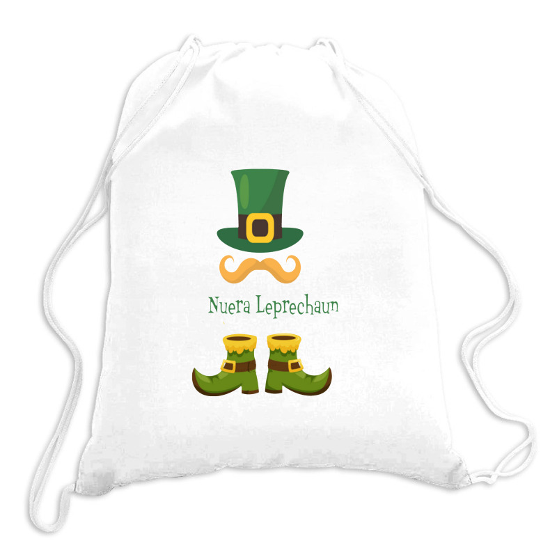 Leprechaun St Patricks Day Drawstring Bags | Artistshot