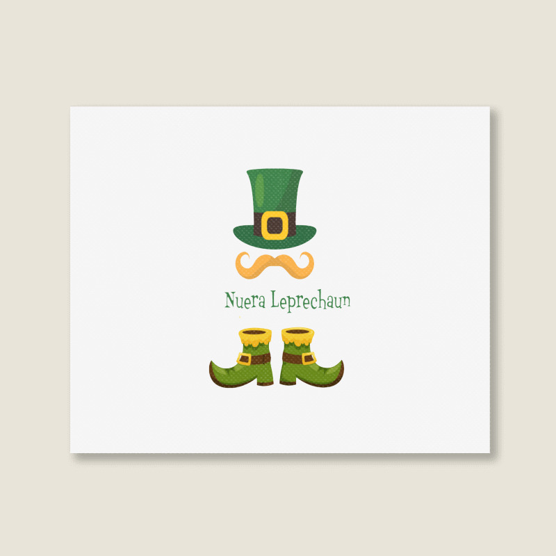 Leprechaun St Patricks Day Landscape Canvas Print | Artistshot