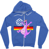 Purple Dragon Of Imagination Zipper Hoodie | Artistshot