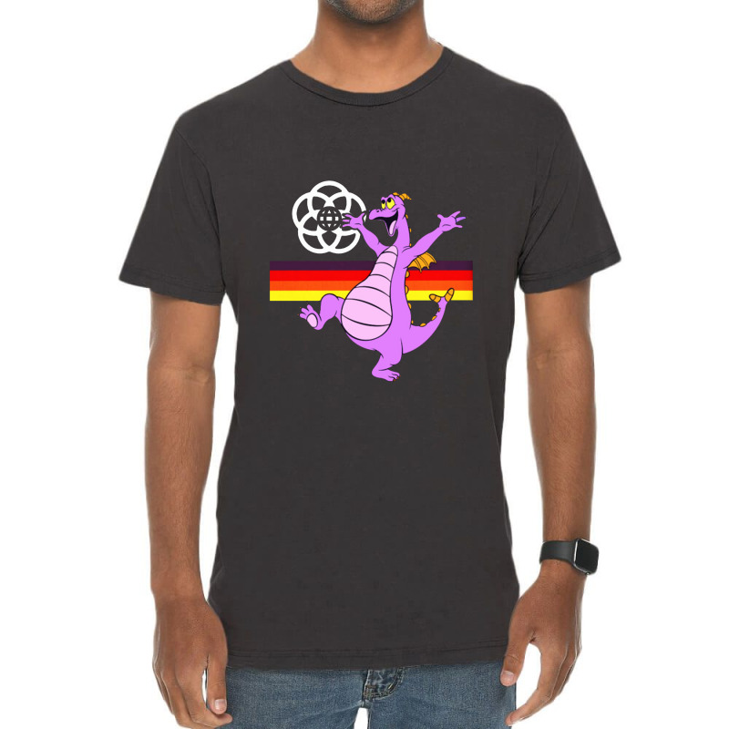 Purple Dragon Of Imagination Vintage T-Shirt by barbarkah | Artistshot