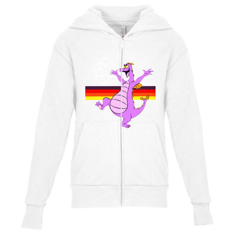 Purple Dragon Of Imagination Youth Zipper Hoodie by barbarkah | Artistshot