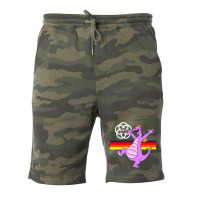 Purple Dragon Of Imagination Fleece Short | Artistshot