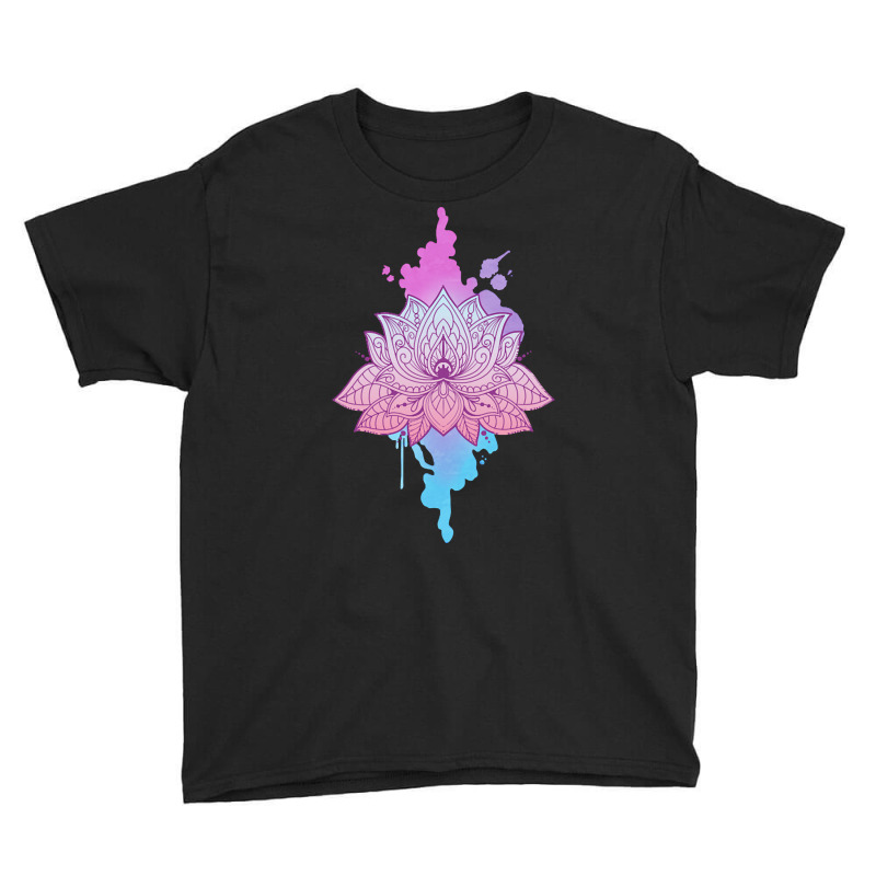 Mandala Lotus T  Shirt Asanas Mandala Lotus Mantra T  Shirt Youth Tee by alexandraturner348 | Artistshot