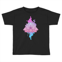 Mandala Lotus T  Shirt Asanas Mandala Lotus Mantra T  Shirt Toddler T-shirt | Artistshot