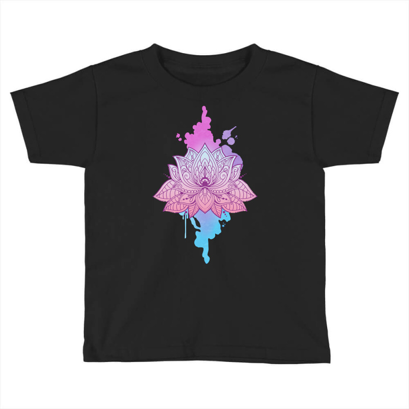 Mandala Lotus T  Shirt Asanas Mandala Lotus Mantra T  Shirt Toddler T-shirt by alexandraturner348 | Artistshot