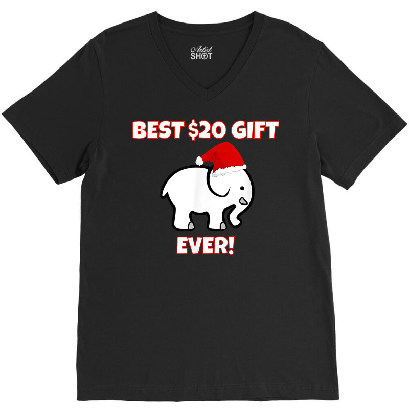 White Elephant Christmas 2017 T Shirt Gift Exchange Contest V-neck Tee | Artistshot